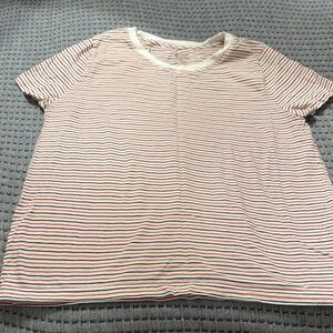 JCrew essential Striped Short Sleeve T-Shirt